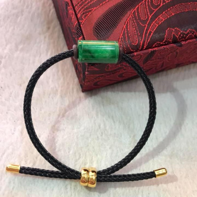VÒNG TAY LU TRÚC XANH KIỂU ĐẬM BÓNG ĐẸP DÂY ĐEN MỚI CÓ KHOEN ĐẸP CHỈNH THEO TAY ĐƯỢC Ạ CHẤT LIỆU 100% ĐÁ CẨM THẠCH THIÊN NHIÊN NỮ MỆNH THỦY MỘC HỎA LÊN TAY RẤT XINH XẮN Ạ