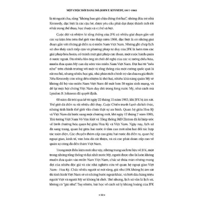 Sách - Một Cuộc Đời Dang Dở - John F. Kennedy - Tân Việt Books