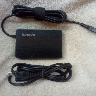 Adapter sạc laptop Lenovo 65w (20v-3,25A) đầu vuông, loại sạc mỏng slim, dùng cho laptop lenovo thinkpad X240, T440,T440s,T450,T450s - Hàng chính hãng
