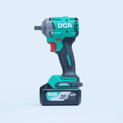 MÁY SIẾT BU LÔNG KHÔNG CHỔI THAN DÙNG PIN 20V/4AH*2 SẠC 2A DCA ADPB358EM - HÀNG CHÍNH HÃNG