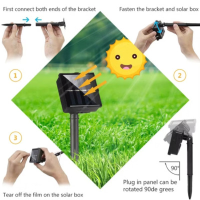 1 ĐÈN LED TRANG TRÍ NĂNG LƯỢNG MẶT TRĂNG NHẤP NHÁY NHIỀU MÀU SẮC CỰC ĐẸP DÀI 15M