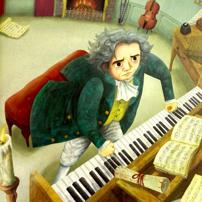 Những Bộ Óc Vĩ Đại - Nhà Soạn Nhạc Thiên Tài Beethoven (Tái Bản 2023)