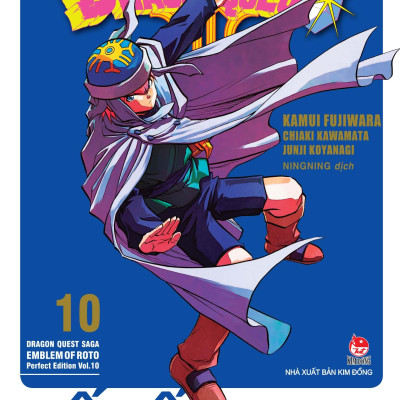 Dragon Quest - Dấu ấn Roto (Dragon Quest Saga Emblem of Roto) Perfect Edition - Tập 10 - Tặng Kèm Bookmark PVC