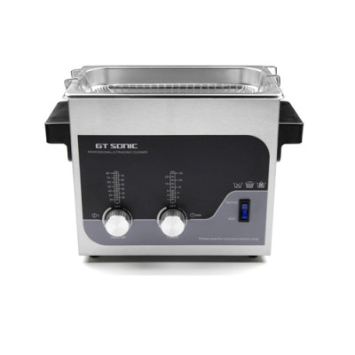 Máy rửa siêu âm GTsonic T3-3 lít công nghệ sóng siêu âm hiện đại, làm sạch nhanh bụi bẩn, dầu mỡ, cặn bám; thích hợp vệ sinh trang sức, kính mắt, đồng hồ, linh kiện điện tử, dụng cụ y tế, phòng thí nghiệm – Hàng chính hãng
