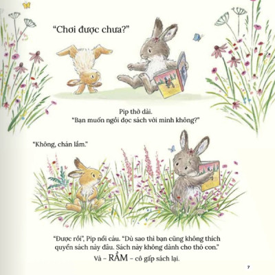 Thỏ Con Đọc Sách - Just One More Story