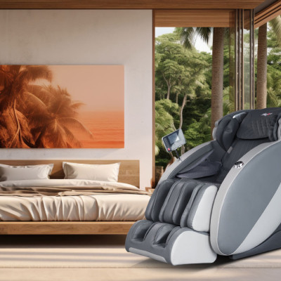 Ghế Massage ELIP E4 - Công nghệ massage 4E, Điều khiển giọng nói, Ấn huyệt gót chân