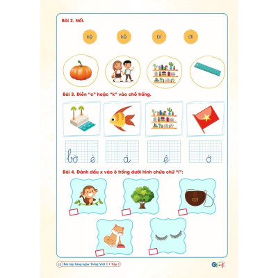 Sách - Bài Tập Hằng Ngày - Tiếng Việt Lớp 1 - Kết Nối Tri Thức Với Cuộc Sống - Tập 1 (1 cuốn)