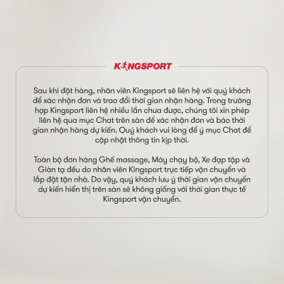 CHỈ GIAO MIỀN BẮC | Ghế massage toàn thân cao cấp KINGSPORT G6 công nghệ massage Kingtech Touch Pro, công nghệ làm ấm Warmtech