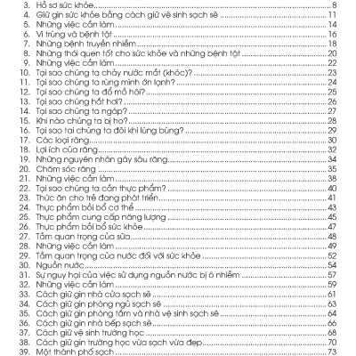 Combo 2 Quyển Kiến Thức Và Kỹ Năng Dành Cho Học Sinh: Chăm Sóc Sức Khoẻ + Giữ Gìn Vệ Sinh 