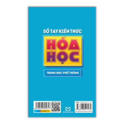 Sách - Sổ Tay Kiến Thức Hóa Học Trung Học Phổ Thông (ML)