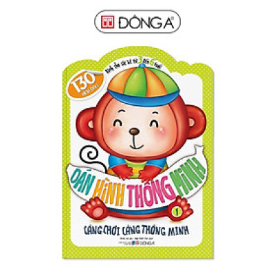 Sách - Dán Hình Thông Minh - Dành Cho Các Bé Từ 3 Đến 6 Tuổi - Tập 1 - Đông A