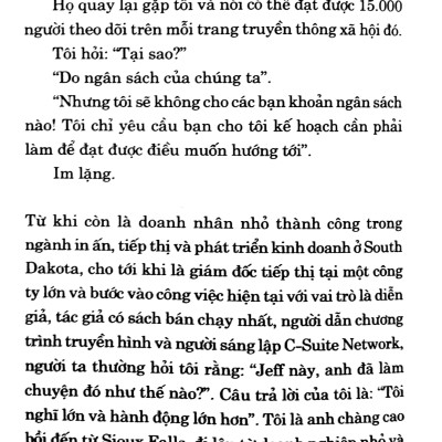 Nghĩ Lớn Hành Động Lớn Hơn