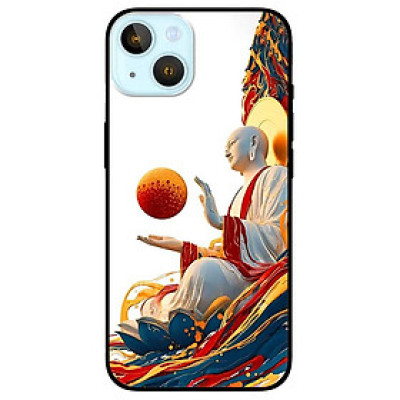 Ốp lưng cho IPhone 12 - 12 Pro - 12 Pro Max - 13 Mini - 13 - 13 Pro - 13 Pro Max - Phật Đủ Màu - Hàng Chính Hãng