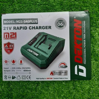 SẠC NHANH 21V M21-S40plus DEKTON
-HÀNG CHÍNH HÃNG
