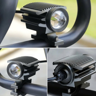 Đèn Trợ Sáng FX02 35W Cốt Vàng Pha Trắng – Vỏ Hợp Kim Bền Bỉ, Sáng Xa Mạnh Mẽ