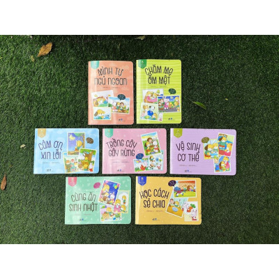 Sách Bộ Bé yêu ngoan ngoãn giỏi giang (Trọn bộ 07 cuốn) - Nhã Nam - BẢN QUYỀN