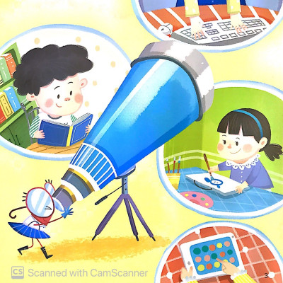 Sách - Câu chuyện lớn khôn - Cút đi, yêu quái bốn mắt