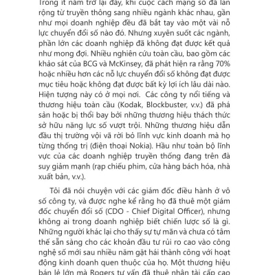 Tóm Lược Chuyển Đổi Số - Chiến Lược Và Lộ Trình