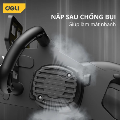 Máy Cưa Xích Điện Cầm Tay Deli - Công Suất Lên Tới 17000W, Lưỡi Cưa 405mm, Động Cơ Lõi Đồng DL674052
