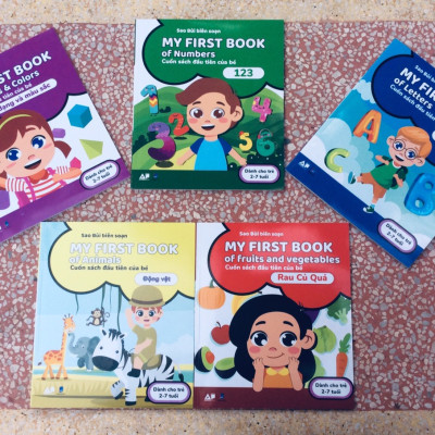 Combo 5 Cuốn Sách Song Ngữ Đầu Tiên Của Bé 2 - 7 Tuổi - My First Books