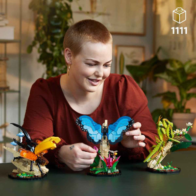 LEGO IDEAS 21342 Đồ Chơi Lắp Ráp Bộ Sưu Tập Côn Trùng (1111 chi tiết)