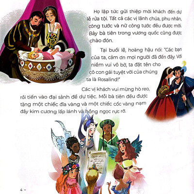 Sách - Truyện Cổ Tích Hay Nhất Thế Giới - Người Đẹp Ngủ Trong Rừng - Sleeping Beauty