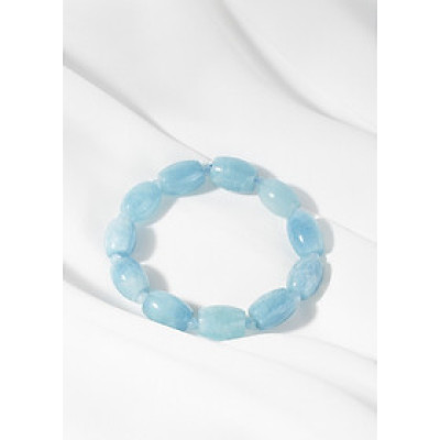 Vòng lu thống đá hải lam ngọc Ngọc Quý Gemstones 