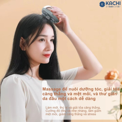 Máy Massage Đầu Không Dây Kachi MK399 - Hàng chính hãng