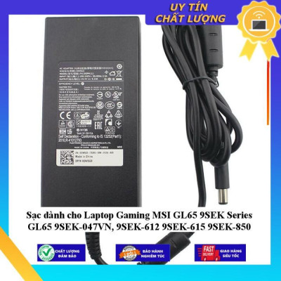 Sạc dùng cho Laptop Gaming MSI GL65 9SEK Series GL65 9SEK-047VN 9SEK-612 9SEK-615 9SEK-850 - Hàng Nhập Khẩu New Seal