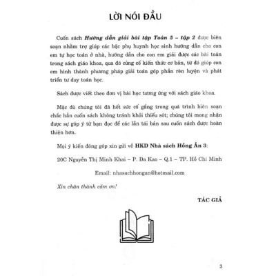Hướng Dẫn Giải Vở Bài Tập Toán Lớp 5 -Tập 2 (Bám Sát SGK: Kết Nối Tri Thức Với Cuộc Sống )( HA)