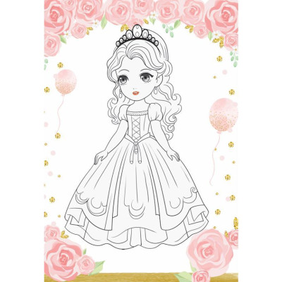 Sách - Tô Màu Princess - Công Chúa Lộng Lẫy - Việt Thư