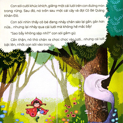 Sách - Truyện Cổ Tích Hay Nhất Thế Giới - Cô Bé Quàng Khăn Đỏ - Littele Red Riding Hood