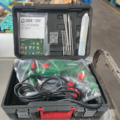 MÁY KHOAN ĐỤC BÊ TÔNG 1050W 14MM DEKTON DK-2603C - HÀNG CHÍNH HÃNG