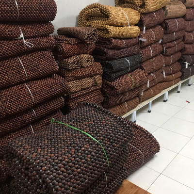 Chiếu Hạt Gỗ Trắc Mộc kích thước 1,8mx2m - Chiếu gỗ Mian ( video , hình thật )