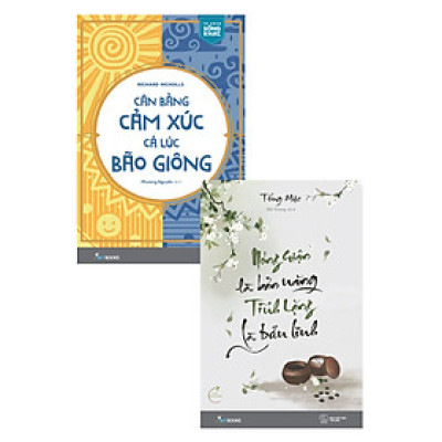 Combo Cân Bằng Cảm Xúc, Cả Lúc Bão Giông + Nóng Giận Là Bản Năng, Tĩnh Lặng Là Bản Lĩnh (Bộ 2 Cuốn) - SKY
