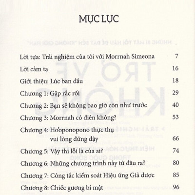 Trở Về Không - Trải Nghiệm Ho