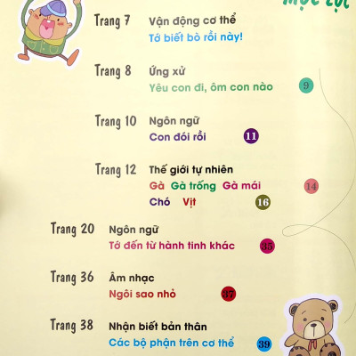 Bách Khoa Dạy Trẻ Học Sớm - Bé 1 Tuổi