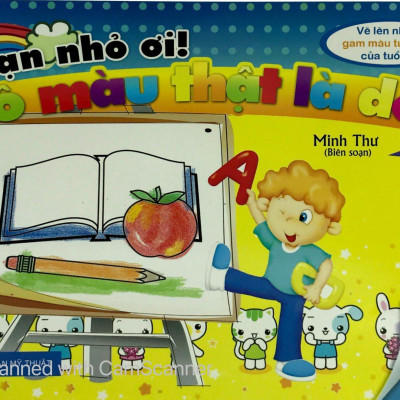 Bộ Sách Bạn Nhỏ Ơi Tô Màu Thật Là Dễ: Vẽ Lên Những Gam Màu Tươi Sáng Của Trẻ Thơ (Bộ 9 Cuốn)