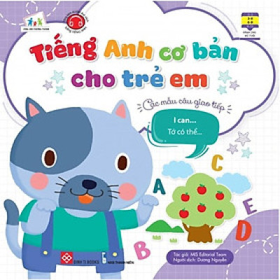 Sách - Tiếng Anh Cơ Bản Cho Trẻ Em - Các Mẫu Câu Giao Tiếp - I Can... - Tớ Có Thể... - Đinh Tị Books