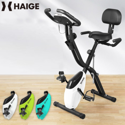 Xe đạp thể thao tại nhà gấp gọn 10 cấp độ kháng lực cảm biến nhịp tim hoạt động êm ái tải trọng 120kg