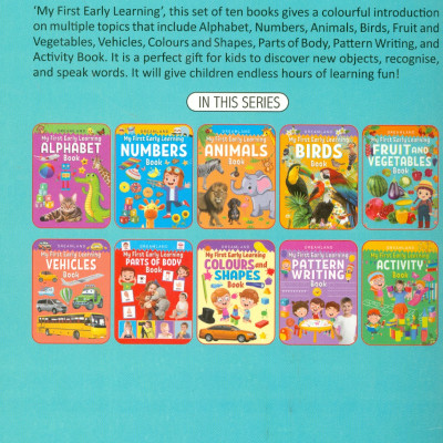 My First Early Learning - Fruit And Vegetables Book (Bài học đầu tiên của tôi - Sách về rau củ quả)