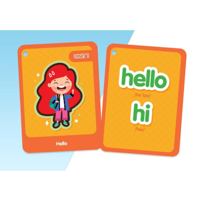 Sách Flashcard - Vui Học Tiếng Anh - Nghe Và Học Phát Âm Chuẩn Từ Vựng Tiếng Anh Lớp 3-1 - Megabook