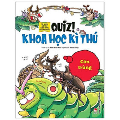 Sách - Côn Trùng - Quiz! Khoa Học Kì Thú - Kim Đồng