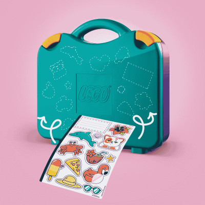 Đồ Chơi Lắp Ráp Vali Du Lịch Biển Sáng Tạo LEGO FRIENDS 42672 (188 chi tiết)