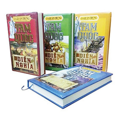 Sách - Tam Quốc Diễn Nghĩa - Trọn Bộ 4 Tập - Khang Việt Book