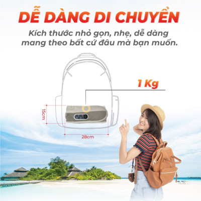 Đai Massage Cổ Vai Gáy Sakuchi UK-878 Được Trang Bị Đến 20 Mức Độ Massage Đáp Ứng Mọi Nhu Cầu Của Người Sử Dụng