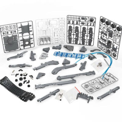 BYJARDA - GC0107 -  Bộ Kỹ Thuật Thủy Lực 3 Trong 1 (Máy Xúc, Cần Cẩu, Xe Bốc Gỗ) (223 Chi Tiết)