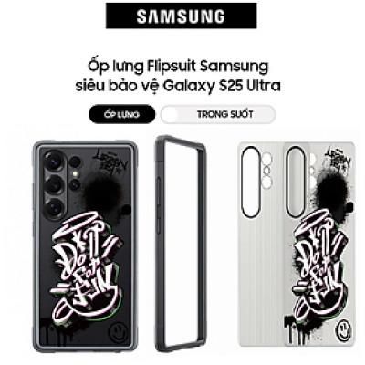 Ốp lưng Flipsuit Samsung siêu bảo vệ Galaxy S25Ultra-Hàng chính hãng