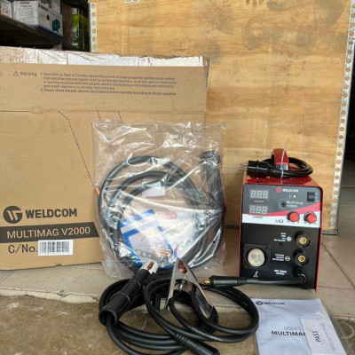 MÁY HÀN BÁN TỰ ĐỘNG MULTIMAG V2000 (220V, HÀN DÂY LÕI THUỐC KHÔNG CẦN KHÍ/QUE/CO2) WELDCOM - HÀNG CHÍNH HÃNG
