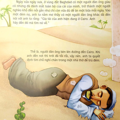 Sách Ngày Xửa Ngày Xưa Ba Tư - Giấc Mơ Của Người Đàn Ông Nghèo